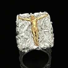 Jesus Crucifix Wax Pattern Ring For Lost Wax Casting Jewelry Castable Wax Resin