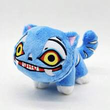 Demon Plush Dolls, Cartoon Stuffed Soft Toy, Tiger Derpy Plushies Toys For Children Girls Fans, Gift For Birthday Christmas, Halloween