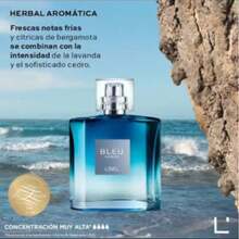 Perfume Bleu Acqua de L'Bel para Caballero 100 ml - Fragancia Masculina Refrescante y Elegante con Notas Acuáticas, Cítricas y Amaderadas, Ideal para el Hombre Moderno, Auténtico y Dinámico, Aroma de Larga Duración, Perfecto para Uso Diario o Eventos Especiales, Estilo Natural y Sofisticado, Presentación Atractiva y Versátil, Excelente Opción para Regalo o Colección - Neblina azul - Ver 2