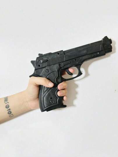 Decorazioni horror di Ognissanti - Strisce di stoffa insanguinate, modello di pistola finta, strisce di stoffa insanguinate tinte con bende, nastro di avvertimento, nastro di isolamento, oggetti di scena