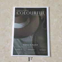 1 pièce/2 pièces/3 pièces/4 pièces/5 pièces/6 pièces Affiche décorative minimaliste et artistique pour la maison, décoration de salon, ornement de bureau pour agent immobilier, accessoire photo - Multicolore - Voir 11