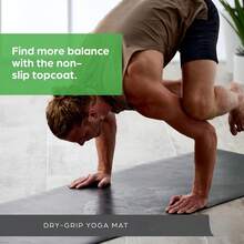 5mm Thick Non-Slip Cushioned Exercise Mat For Hot Yoga Pilates And Floor Workouts