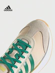 Adidas أديداس أورجينالز COUNTRY XLG أحذية كاجوال كلاسيكية عتيقة منخفضة القمة مقاومة للانزلاق وقوية، للنساء، بلون أخضر نعناعي وأبيض COUNTRY XLG أحذية كلاسيكية عتيقة رياضية - بني - مشاهدة 6