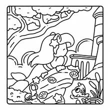 1 Piece Interesting Cartoon Style Adult Coloring Book, Containing 40 Pages Of Animal Adventure Patterns With Game-Like Illustrations, Clear Lines, Fine Paper, Easy To Color, Suitable For Daily Art Creation, Stationery, School Supplies, Great Gift For Girls, Valentine's Day, New Year - Color - View 9