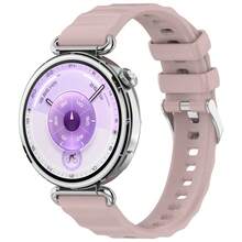 18MM Silicone Watch Strap Compatible With Huawei Watch GT6 41mm /GT5 41mm /GT4 41mm Sport Bracelet Smartwatch Band Replacement Wristband Accessories Easy To Install Stylish Design - 18mm - View 13
