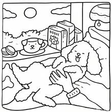 1本21x21厘米“狗狗时光”可爱成人涂色书，厚实不透明纸张，线条清晰，易于涂色 | 缓解压力的好爱好，适合朋友聚会和DIY创意活动，送给爱狗人士的完美礼物，也适合作为文具、学习用品，是送给女孩、情人节、新年礼物的理想之选。 - 狗狗時刻 - 查看 10