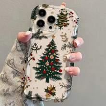 Basic Phone Cases - Transparenter Vollbild-Weihnachtsbaum - Übersicht 1