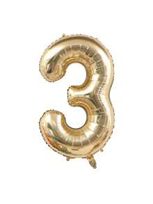 32/40 Inch Gold Number Helium Foil Balloons For Birthday Anniversary Party Decor, Gold Birthday Number Balloons For Adult & Kids Party, Photo Backdrop Decoration - Gold - View 16