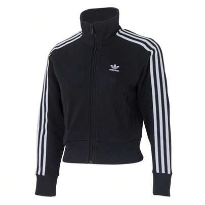 Adidas Women's Knitted Jacket/Outerwear, Soft & Lightweight Casual Jacket For Outdoor Sports & Daily Wear, IY7278