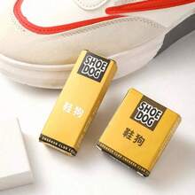 1个麂皮橡胶擦，用于清洁鞋子，去除漆皮或网面运动鞋上的污渍，无需水干洗，适用于麂皮、磨砂皮和皮革运动鞋，便携式干擦鞋巾，适合旅行和日常使用，有效清洁污渍和灰尘，是运动鞋爱好者的必备鞋履护理工具。 - 彩色 - 查看 8