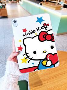 Sanrio 1 pieza Funda protectora de silicona suave y a prueba de golpes compatible con Apple iPad Air 2, iPad Air, iPad 7th Gen, iPad Air 4/5, iPad Pro 11 2022, iPad 10th Generation con diseño de Hello Kitty