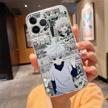Funda de teléfono compatible con iPhone 17 Pro Max, Air 16, 15, 14, 13 Pro Max, 15, 16 Pro, 15Plus Killua Zoldyck Hunter * Hunter Anime Funda de silicona - Funda compatible con iPhone 17 Case, 17 Pro Case, 17 Pro Max Case - TM256280063 - Ver 1
