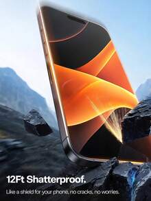 3 piezas Protector de pantalla de vidrio templado ultra claro, instalación autolimpiante, sin burbujas, compatible con la Isla Dinámica, claridad de alta definición, fácil de instalar, compatible con iPhone11-16/17/17Plus/17ProMax (excluyendo Mini) - transparente - Ver 8