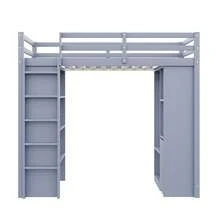 Kids Bed Frames, Headboards & Footboards - Grey - View 11