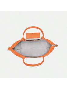 Longchamp Women's Folding Tote Bag with Top Handle - Large Capacity Shopper Shoulder bag, Ideal Gift for Girlfriend - 橘色 - 查看 5