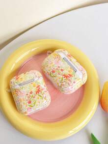 1 件原装花卉图案无线蓝牙耳机盒，兼容 1/2、3、4、Pro、Pro 2、Pro 3 - 彩色 - 查看 7