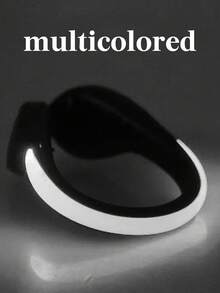 1个LED鞋夹，多色灯光，闪烁氛围灯，电池供电，适用于派对、舞会、户外活动和夜跑 - 彩色 - 查看 13