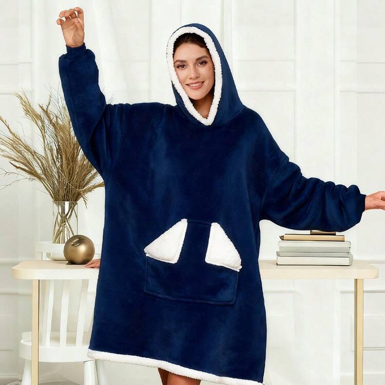 Dressing Blanket - 藏蓝色 - 查看 8