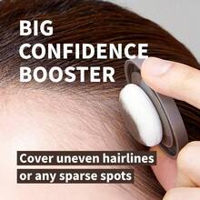 sevich 3Pcs Hairline Powder For Men & Women, Root Touch Up Powder -  Natural Shadow Effect To Instantly Cover Gray Hair & Thinning Areas, Long-Lasting Formula - Medium Brown - View 8
