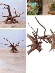 1 khúc gỗ lũa tự nhiên dùng trang trí bể cá, vật trang trí bể cá hình cây, phụ kiện trang trí bể cá - Hình dạng ngẫu nhiên. Vui lòng tham khảo bảng kích thước của cửa hàng trước khi mua để kiểm tra kích thước. - Nhiều màu - Xem 8