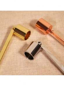 1pc Bell-Shaped Long-Handled Candle Snuffer, Stainless Candle Cover, Incense Candle Bell Cover, Candle Extinguisher, Household Safety Tool, Essential Tool For Candle Lovers - Multicolor - View 10