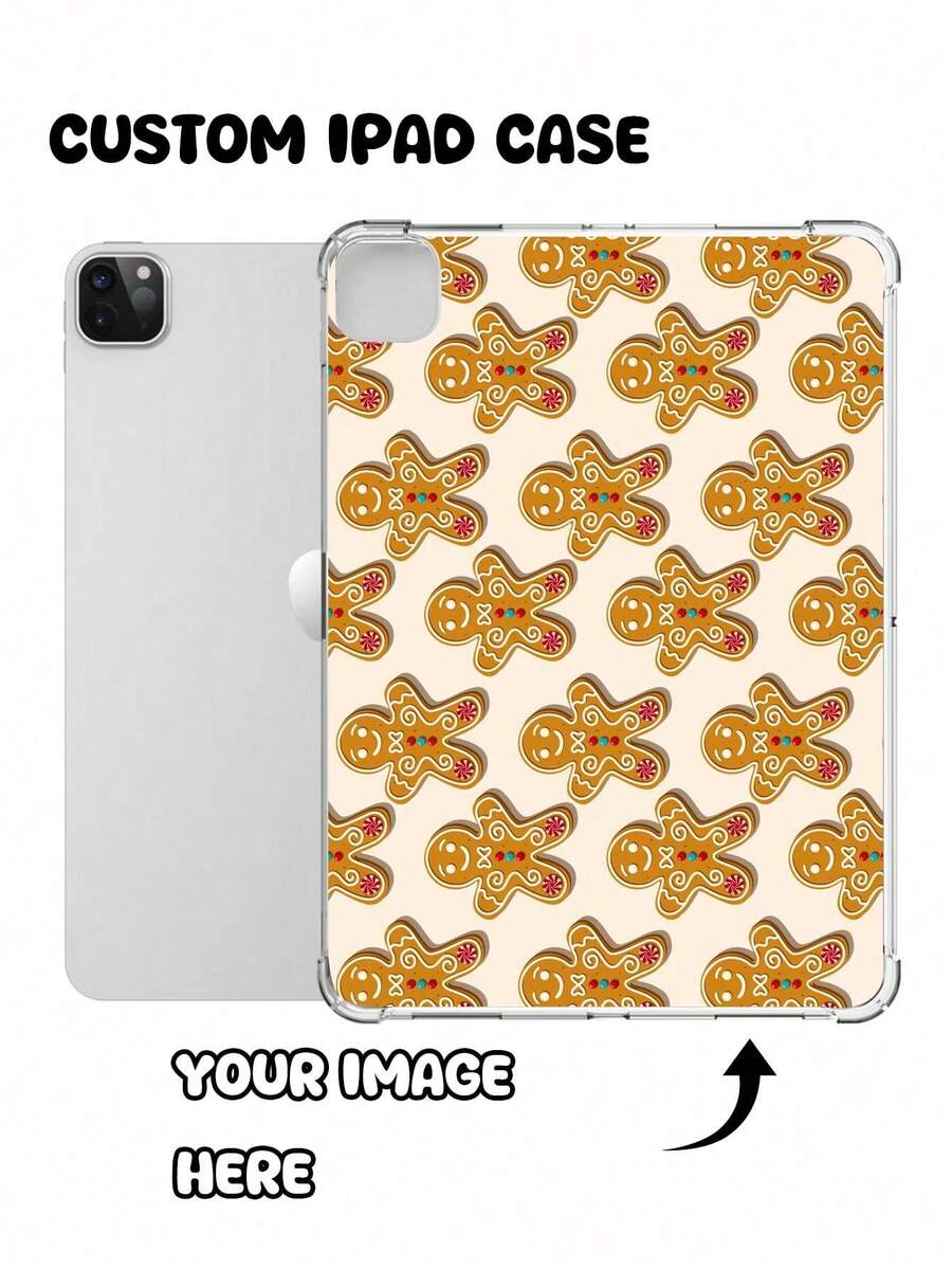Customized Pad Tablet Case, Any Image You Like, High-Quality Full Printing Protective Case, Soft & Flexible Minimalist Style Pad Protective Case, Full Coverage Protection, Compatible With Apple Tablet