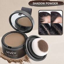 sevich 3Pcs Hairline Powder For Men & Women, Root Touch Up Powder -  Natural Shadow Effect To Instantly Cover Gray Hair & Thinning Areas, Long-Lasting Formula - Medium Brown - View 9