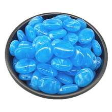 10Pcs Multcolor Acrylic Oval Shape Beads For Jewelry Making Mobile Phone Chain DIY Fashion Bracelet Necklace Decoration Accessories - 10Pcs Oval Beads - View 37