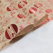 1 pieza Camino de mesa navideño con muñeco de nieve rojo y pan de jengibre, decoración moderna y minimalista de lino, adecuado para todas las temporadas