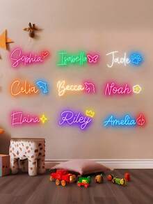 Adjustable Neon Light, USB Powered, Button Control, Suitable For Wall Decor, Party, Halloween, Thanksgiving, Christmas, Bedroom, Women, Wedding, Birthday, Game Room And More - Baby Pink - View 3