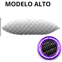 Kit 2 Magnetic Orthopedic Pillows With High Relief For Spine - 白色 - 查看 4