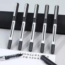 Büro, Schülerbedarf, Kohlefaser Unterschriftsschreiber, neutraler gerader flüssiger schnell trocknender Kugelschreiber, Schulmaterial