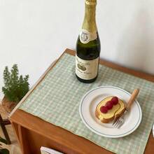 1/2/6/10 قطعة مناديل مربعة ملونة مصنوعة يدويًا على طراز Ins، قماش زخرفي مناسب لعيد الميلاد وعيد الحب والديكور المنزلي اليومي