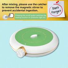 5-Inch USB-Powered Electric Coffee Mug Warmer/Constant Temperature Cup Heating Pad - Keeps Drinks Hot At 55°C, Cup Warmer With Magnetic Rotary Automatic Mixing , Perfect For Coffee, Tea, Water, And Hot Chocolate - Halloween Gifts For Women