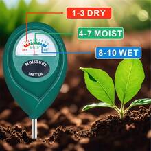 Soil Moisture Meter, Plant Monitor, Hygrometer Sensor Gardening, Farming, Indoor And Outdoor Plants, No Required - 1 + 40CM - View 4