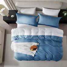 Soft Prewashed California King Duvet Cover Set, 3 Piece, Zipper Closure, 104x98 Inches Duvet Cover And 2 Pillow Shams - No Comforter,  In 2025 - Blue Heaven (No Comforter) - View 4