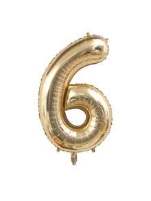 32/40 Inch Gold Number Helium Foil Balloons For Birthday Anniversary Party Decor, Gold Birthday Number Balloons For Adult & Kids Party, Photo Backdrop Decoration - Gold - View 13