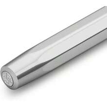 AL SPORT Gel Ballpoint Pen Raw I Pen Including 0.7 Mm Rollerball Pen Refill In Classic Design With Ceramic Ball I Premium Aluminium Gel Roller 13 Cm