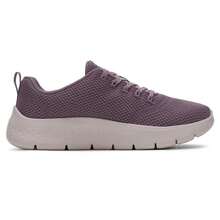 Skechers 女士休闲鞋，GO WARK FLEX 女士系带健步鞋，舒适日常健步鞋，125519-MVE - 茱萸粉 - 查看 2