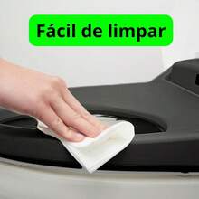 Universal White Toilet Seat With Lid - 黑色的 - 查看 3