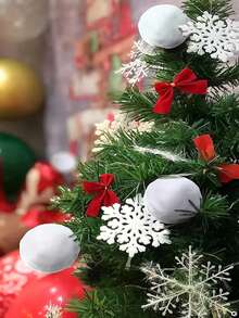 10/20/30个装人造雪球，适合打雪仗 - 装饰和派对用品，理想的节日礼物，雪人装饰品