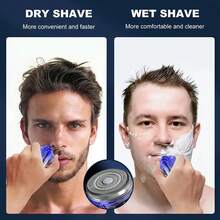 Portable Mini Pocket Shavers, 1 Count USB Rechargeable Waterproof Shaver, Electric Razor For Men, Travel Car Shaver For Daily Use