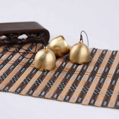 5 st/28 mm Vintage Charm-hänge i koppar med klocka och juldekoration