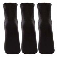 LUPO Lupo Socks - Kit With 3 Pairs Of Men's Lupo Mid-Calf Socks - 黑色 - 查看 2