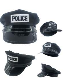1pc Cap, Guard Cap, Halloween Costume Hat, Suitable For Costume Parties, Paired With Sexy Uniforms And Outfits, Versatile Hat