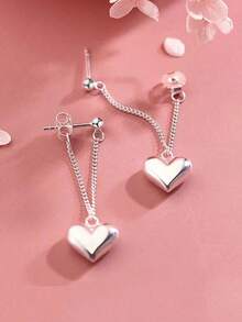 Heart-Shaped Water Drop Earrings Valentine's Day Gift Valentine's Day Gift (Chance To Get "Buy 1 Get 2 Free" Or "Buy 1 Get 3 Free") - 彩色 - 查看 5