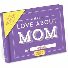 What I Love About Mom Book Fill In The Love FillinTheBlank Book Gift Journal 4.5 X 3.25inches