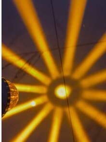 Watermelon LED Ceiling Light With Laser Effect, 12/24V, 1 Pc., Universal Plastic Mica - AMBER - View 11