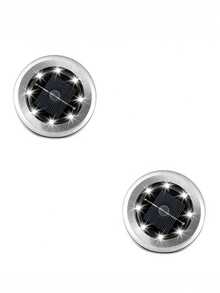 Mini Solar Ground Lights, 2/4/8Pack Solar Lights Outdoor Waterproof, Pathway Lights Solar Powered, Solar Garden Light, Landscape Lighting For Yard Driveway Walkway (Cool White/Warm)