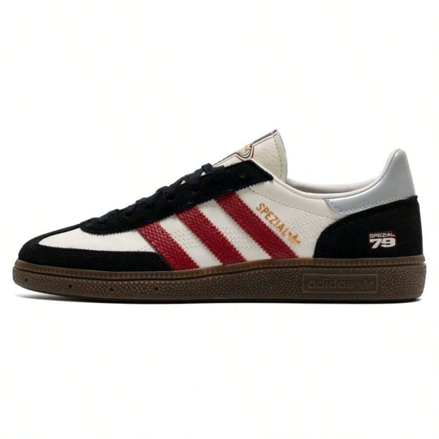 Adidas Originals HANDBALL SPEZIAL Low-Top Sneakers, Men's Skateboarding & Running Shoes JQ8735 - Hanyu White/Victory Red/Black - View 1